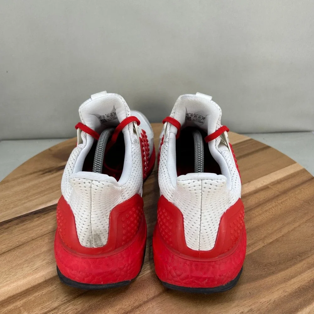 Adidas LEGO Ultraboost DNA White Red Mens Running Shoes H67955 Size 11.5